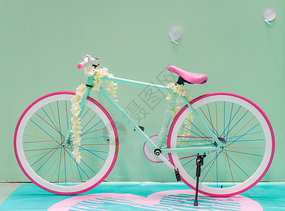一辆自行车图片