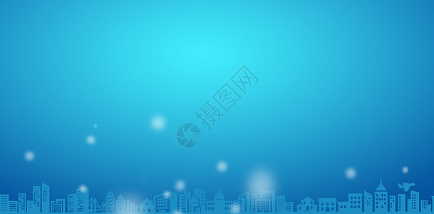 城市科技蓝色大图高清图片