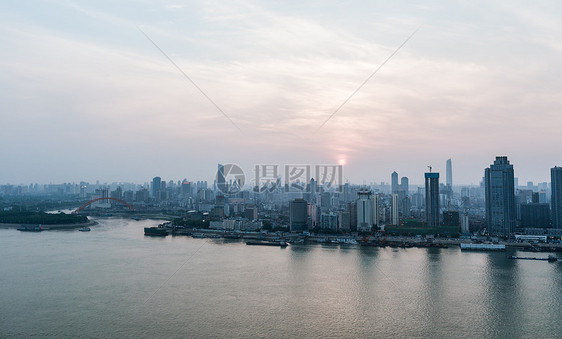 长江高楼武汉城市风光图片
