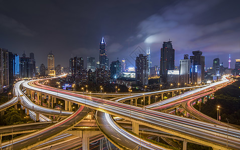 上海南北高架桥背景图片