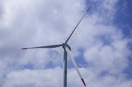 风能科技环保风力发电背景