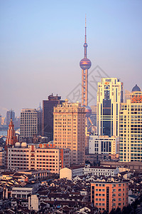 上海城市中心区图片