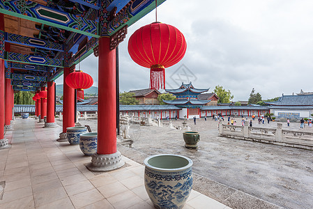 建水土司府丽江木府背景