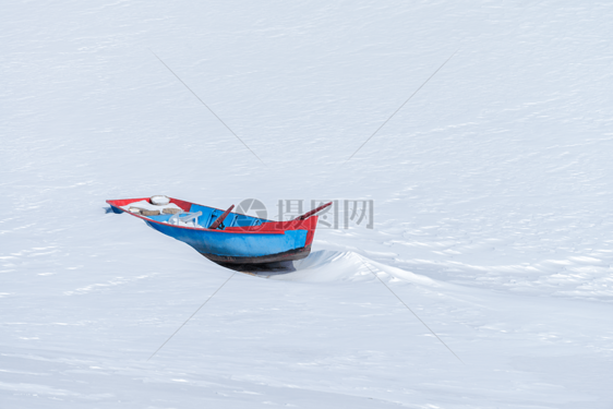 冬天雪地纹理素材图片