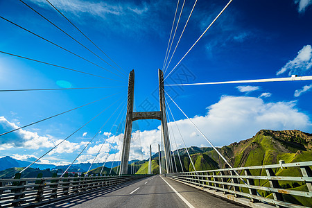 桥公路新疆公路连霍高速背景