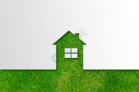 绿色生态房屋高清图片