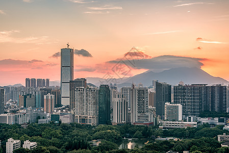 城市天际线图片