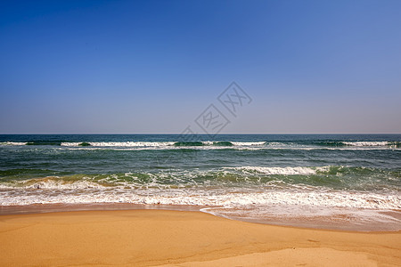 沙滩大海大海平面图背景