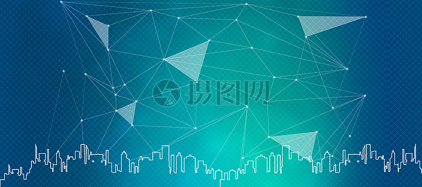 科技楼简影背景图片图片