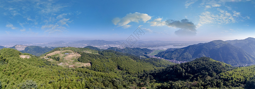 安顶山远眺全景高清图片