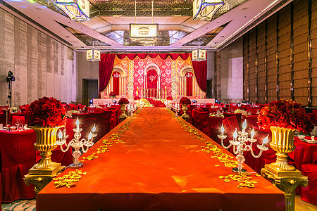 宫廷风格的婚礼布置餐桌图片高清图片素材