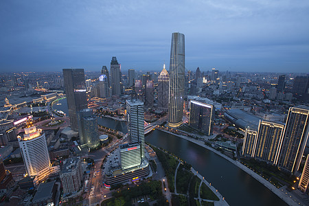 天津海河背景图片