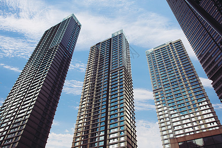 城市高楼建筑背景图片