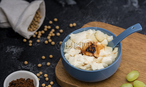 红糖豆腐花图片