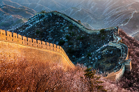 撞道口长城图片