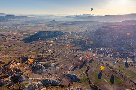 土耳其卡帕多西亚热气球图片
