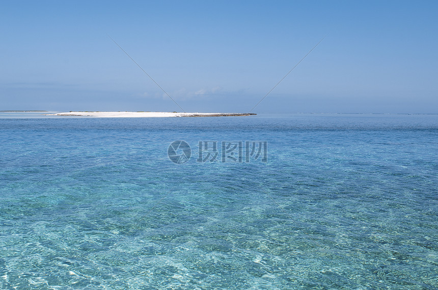 清澈见底的三沙海域图片