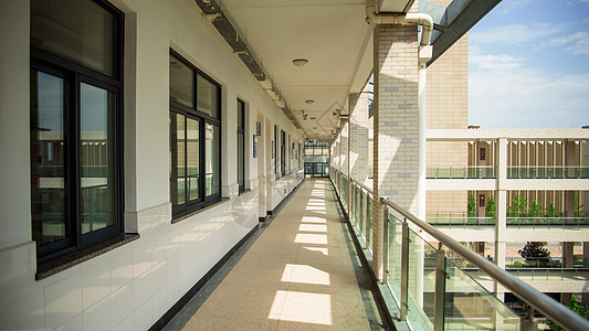 学校的走廊学校过道高清图片