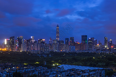 夜景深圳图片