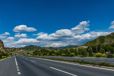 CT线云与路背景