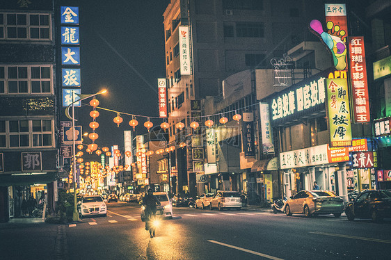 台湾街景图片