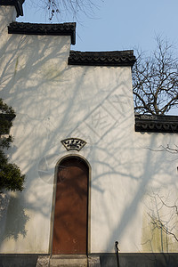 中国元素传统的建筑美学背景图片