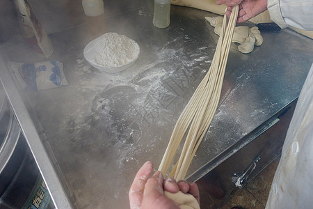 拉面制作过程饮食高清图片素材