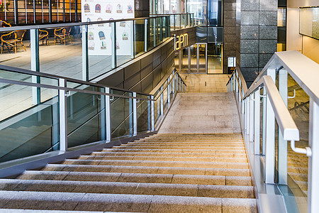 商场购物效果图上海商场设施大气楼梯背景