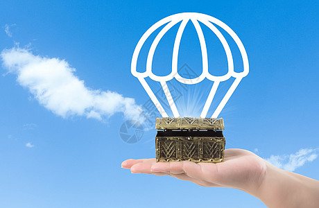 账产保险保险气球素材高清图片