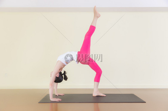 室内瑜伽女性运动图片