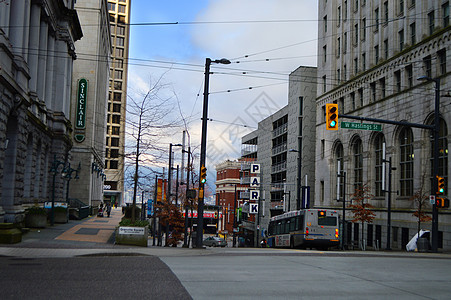 加拿大温哥华街道图片