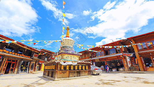 藏族建筑图片