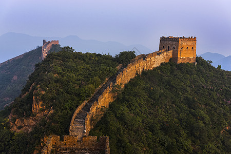 日照长城背景图片