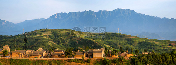 白鹿原全景图片