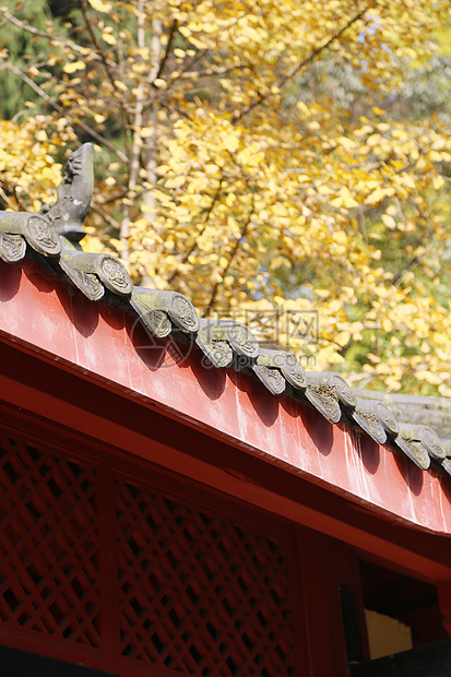 禅意古风寺院建筑图片