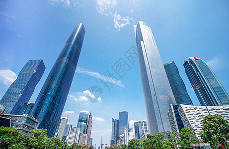 广东大峡谷广州国际金融中心背景