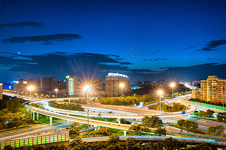 健翔桥夜景图片