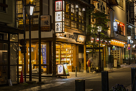 建筑日本街景背景