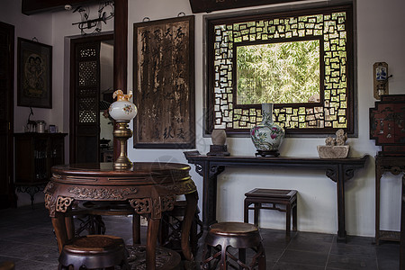 中式家具陈设高清图片