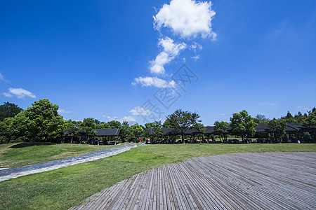 素材天下人物天空绿草背景