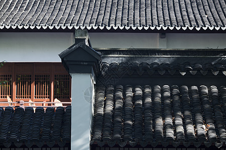 中国元素徽派建筑背景图片