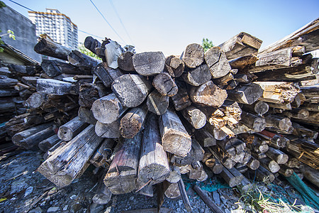 木材木料木头原料高清图片