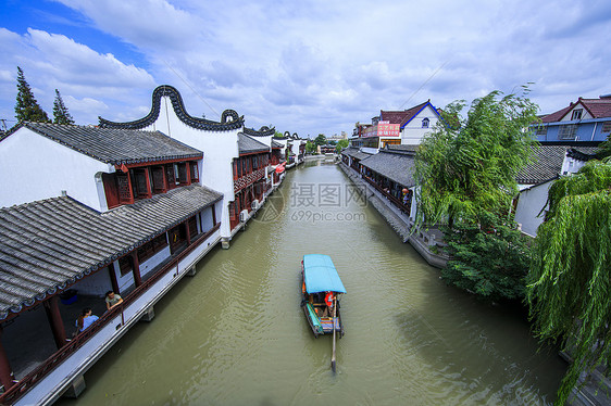 中国元素古镇建筑图片