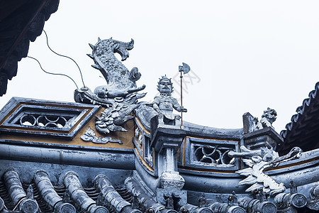 中国风的古建筑楼宇图片