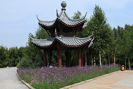 中国古代建筑凉亭高清图片