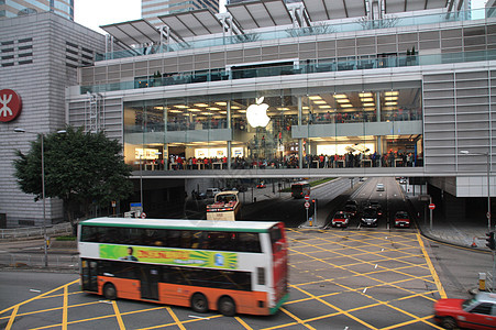 香港的苹果店图片