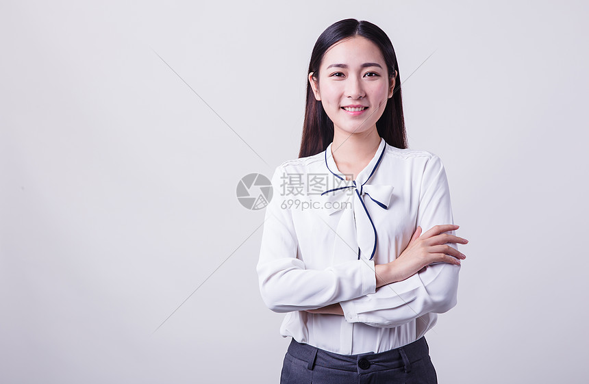 职业女性人物棚拍