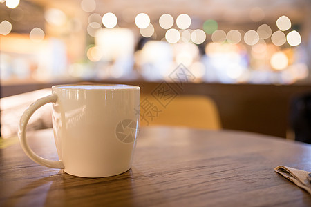 咖啡杯虚化光晕咖啡特写背景
