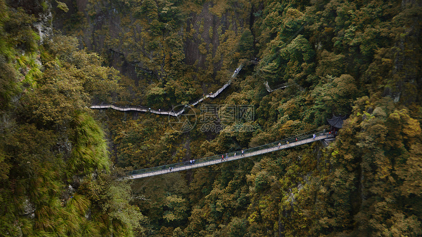 浙江武义县牛头山国家森林公园风景照图片