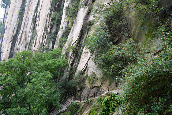 陕西西岳实拍自然风景照图片